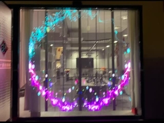 উইন্ডোজ গ্লাস ব্যবহারের জন্য LED গ্রিড প্রদর্শন,বাইরের বিজ্ঞাপন