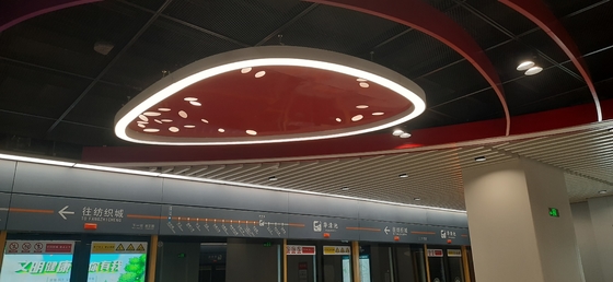 অনিয়মিত আকৃতির টাইপ LED রিং সিলিং লাইট 260W বৃত্তাকার LED হ্যাং লাইট